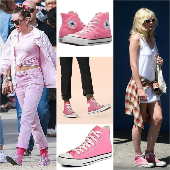 pink converse style
